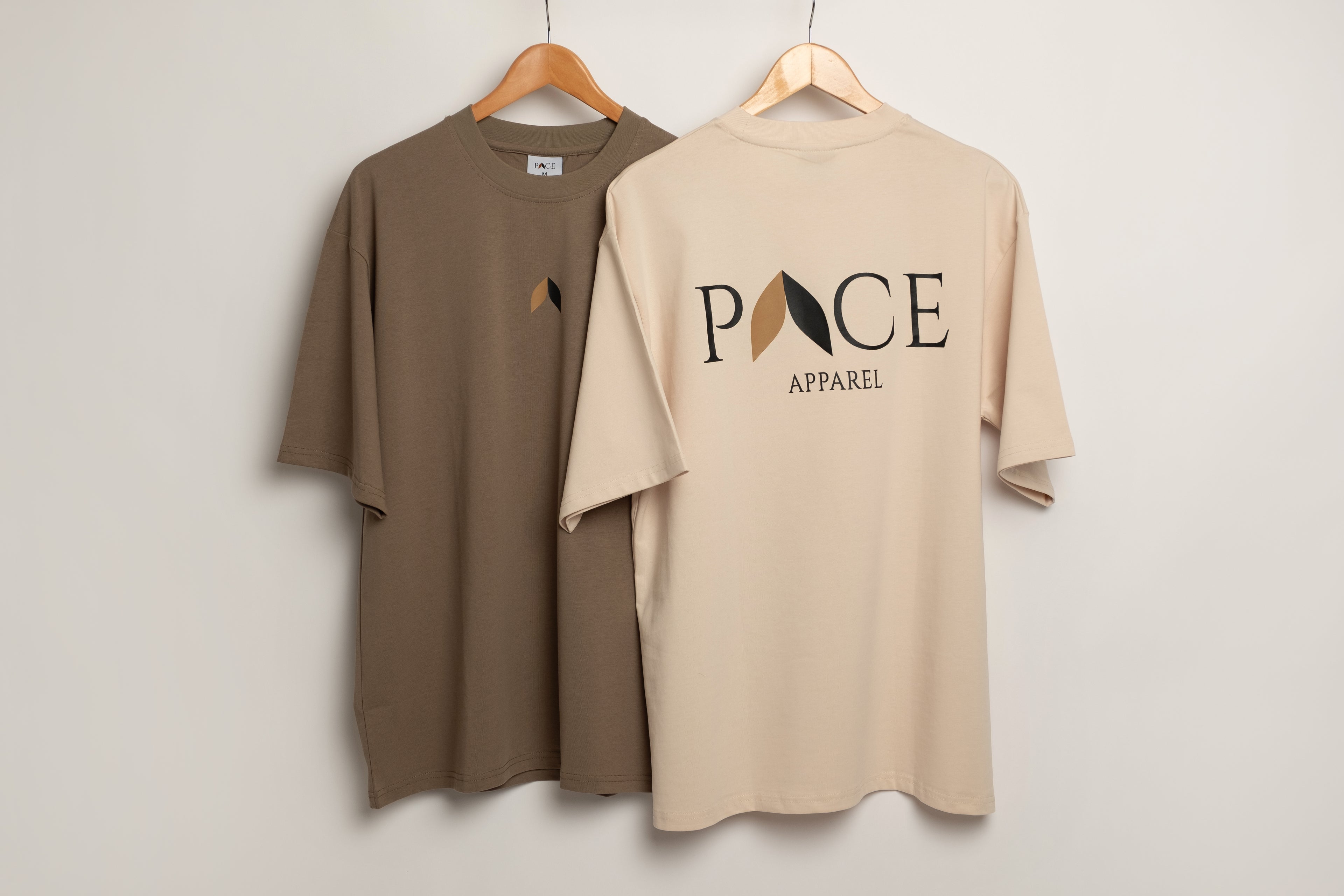 Classic PACE Cream oversized Tee