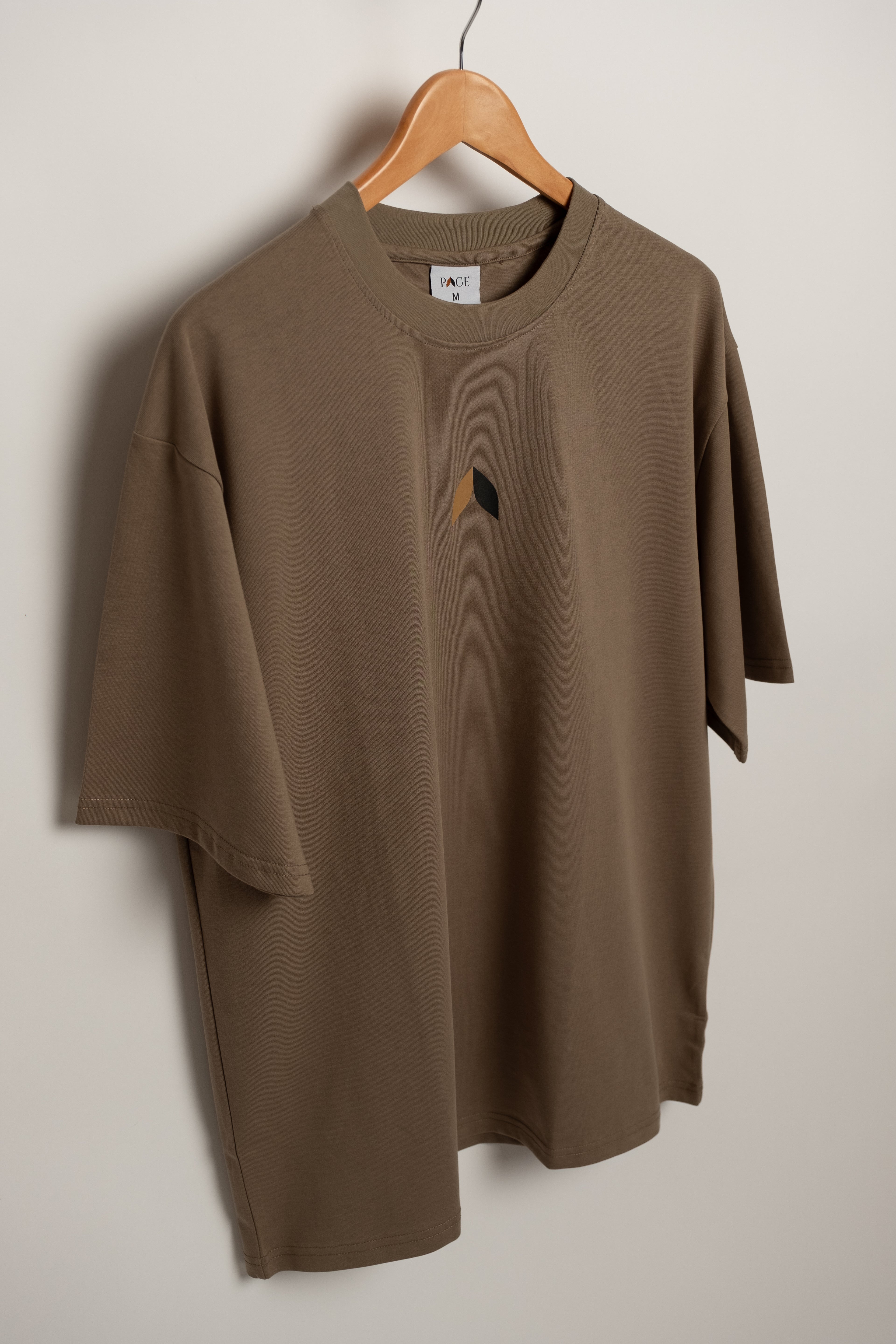 Classic PACE Khaki oversized Tee