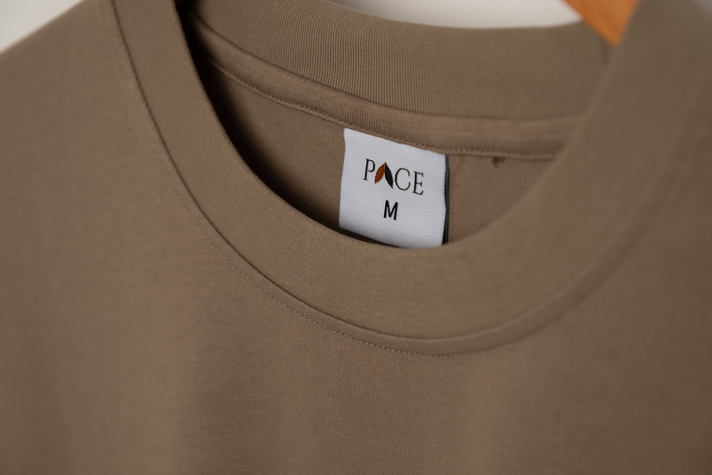 Classic PACE Khaki oversized Tee