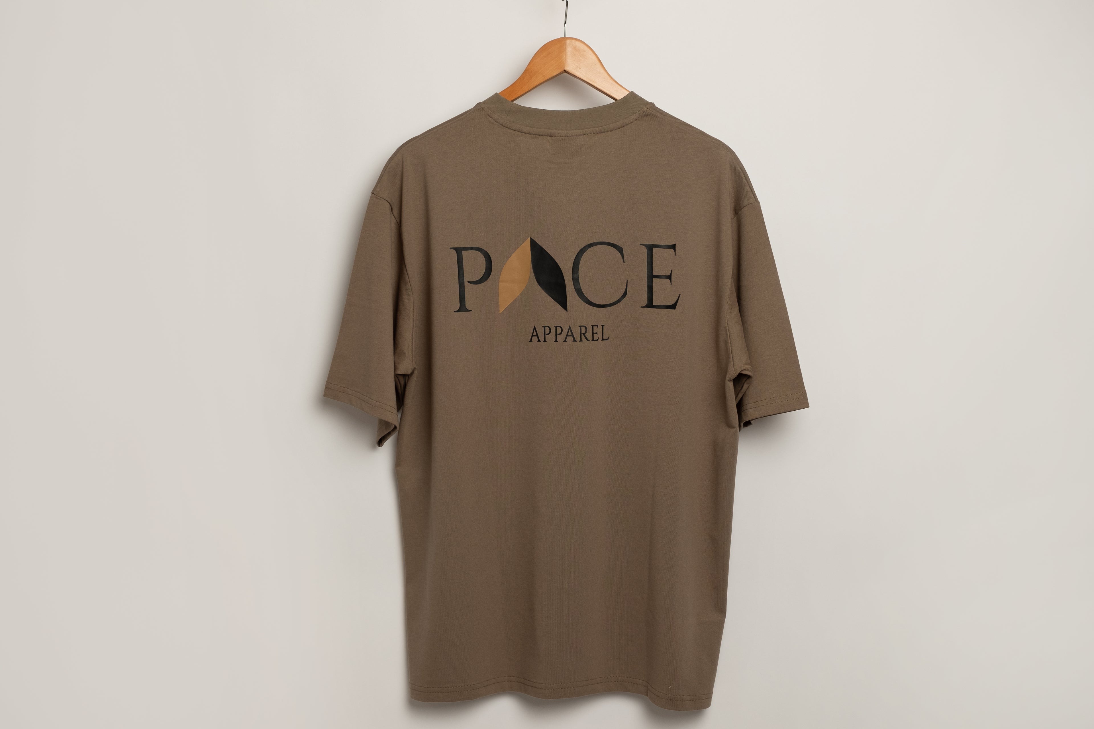 Classic PACE Khaki oversized Tee