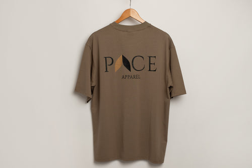 Classic PACE Khaki oversized Tee