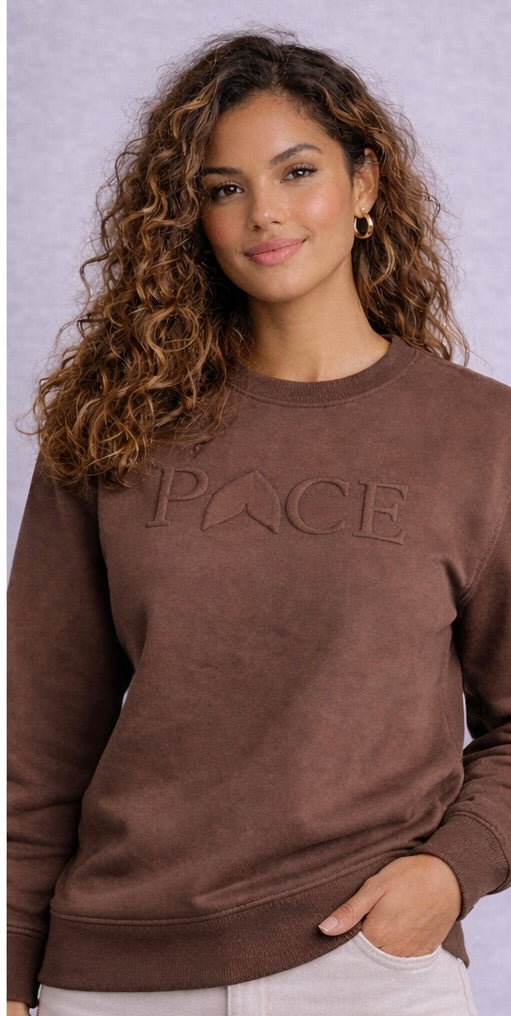 Classic PACE Mocha Sweatshirt