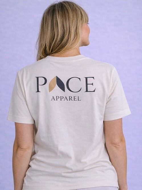 Classic PACE Cream oversized Tee