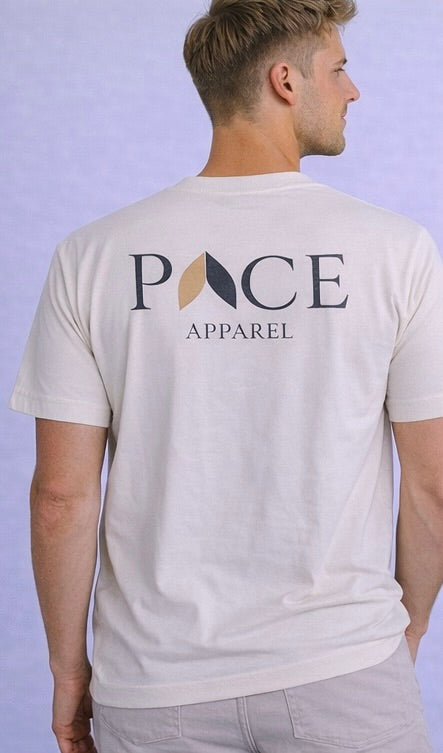 Classic PACE Cream oversized Tee